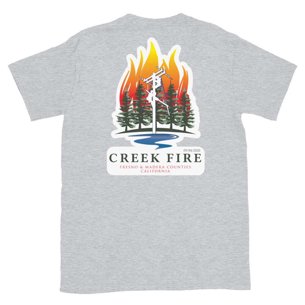 Creek Fire Short Sleeve T-Shirt