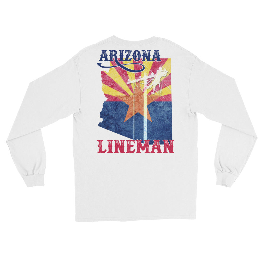 Arizona Power Lineman Long Sleeve T-Shirt