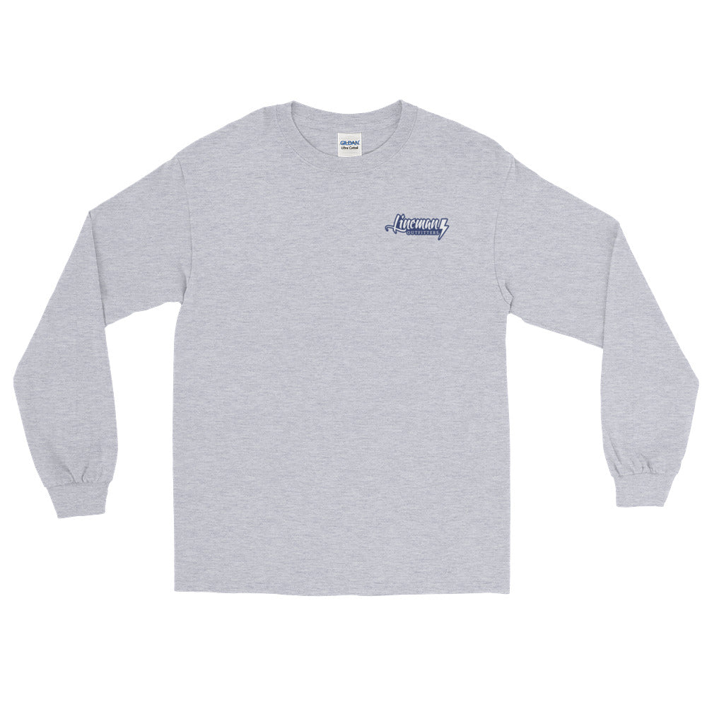 Hurricane Harvey 2017 Power Lineman Long Sleeve T-Shirt