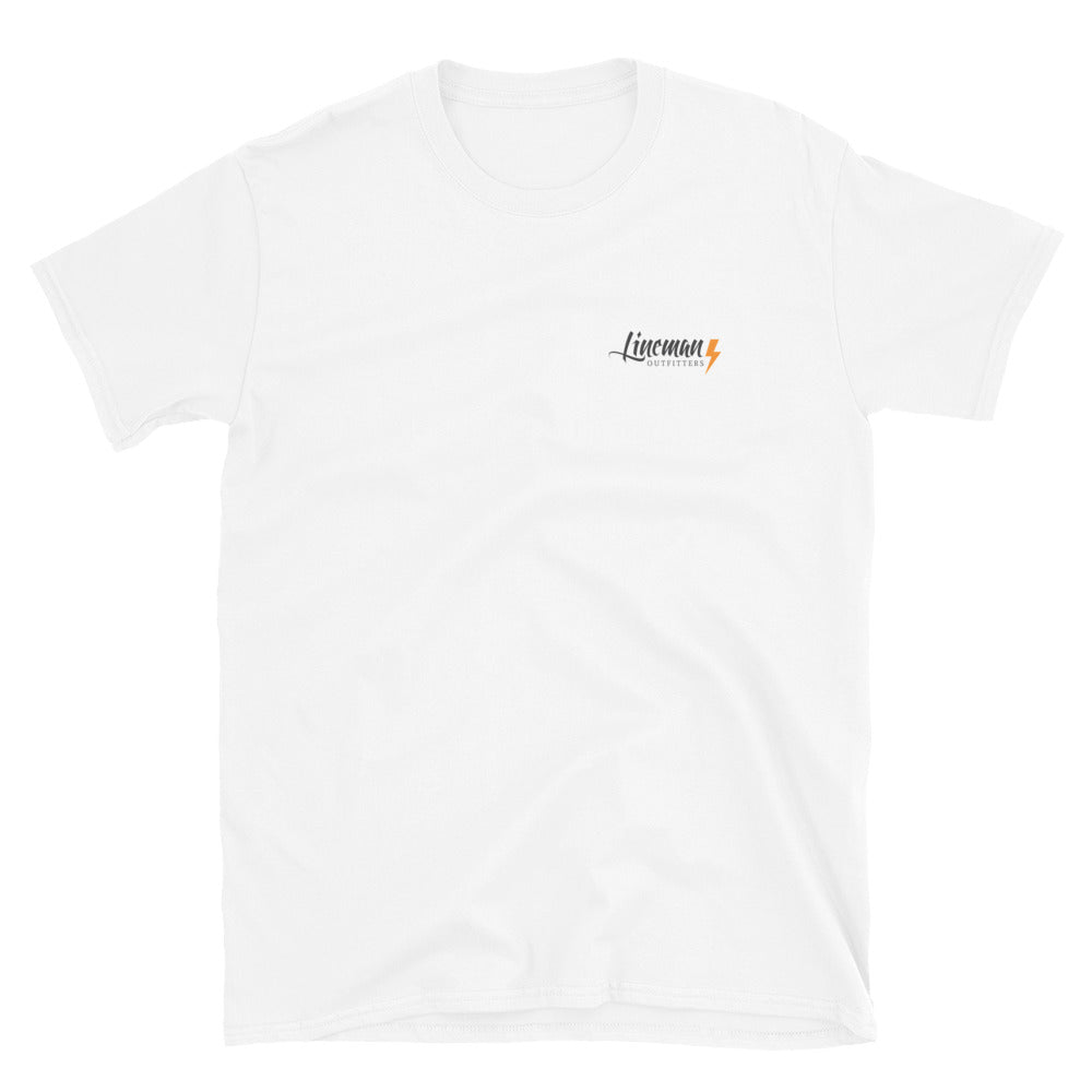 Tropical Storm Hilary 2023 Power Lineman Short Sleeve T-Shirt