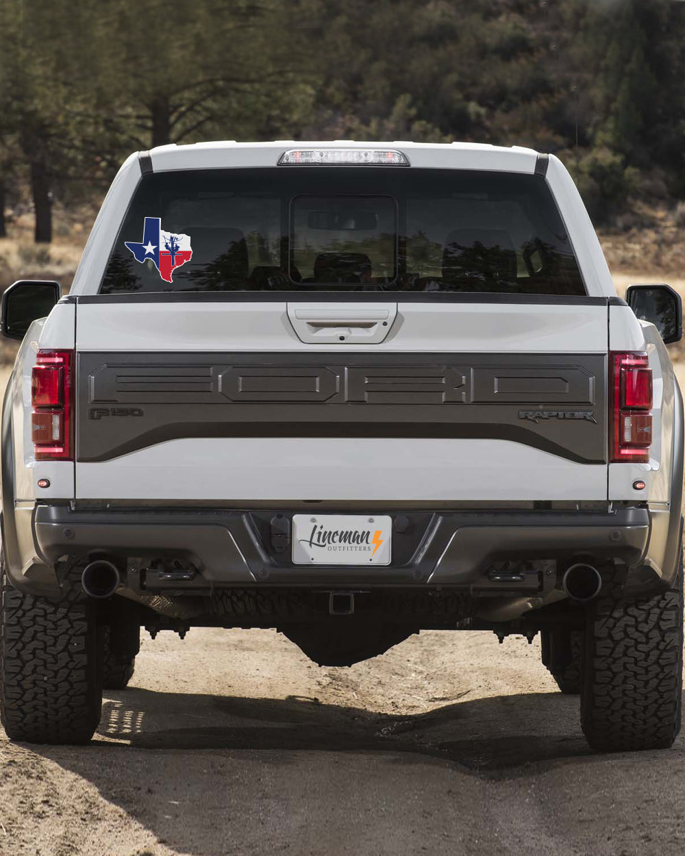 Texas Power Lineman Vehicle Decal