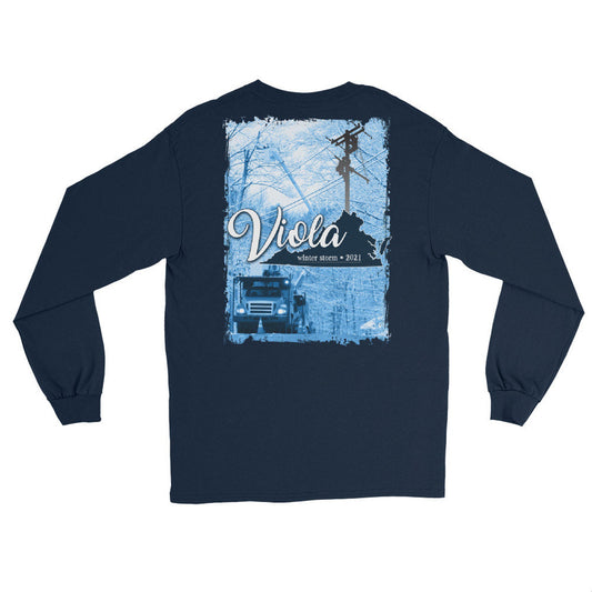 Winter Storm Viola 2021 Power Lineman Long Sleeve T-Shirt