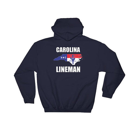 North Carolina Power Lineman Hooded Sweatshirt