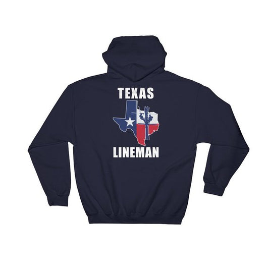 Texas Power Lineman Hooded Sweatshirt