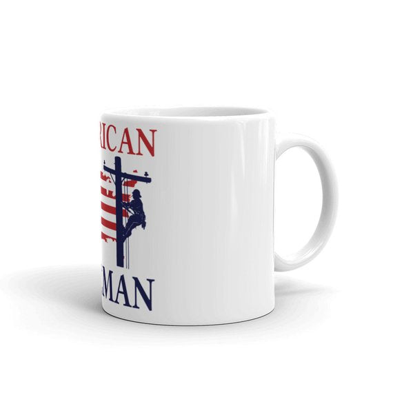 American Lineman Coffee Mug