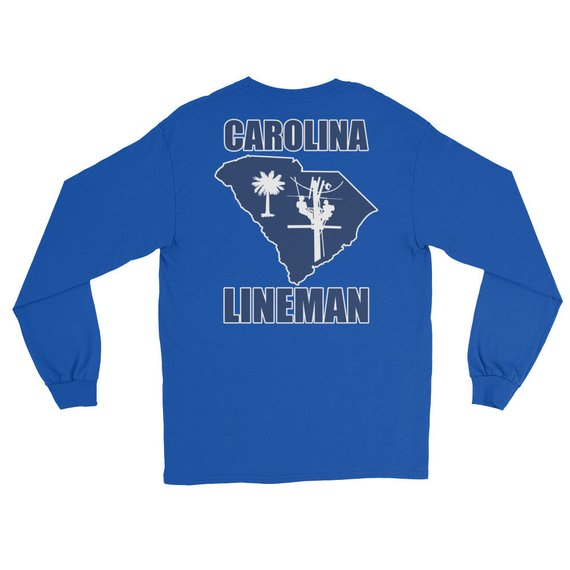 South Carolina Power Lineman Long Sleeve T-Shirt