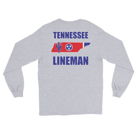 Tennessee Power Lineman Long Sleeve T-Shirt