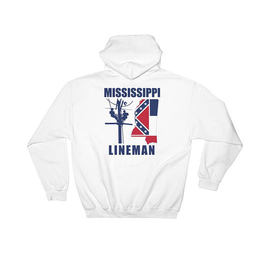 Mississippi Power Lineman Hooded Sweatshirt