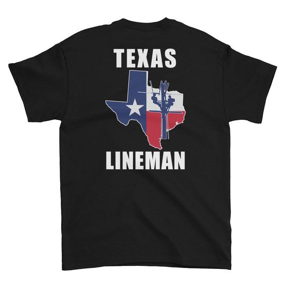 Texas Power Lineman Short Sleeve T-Shirt