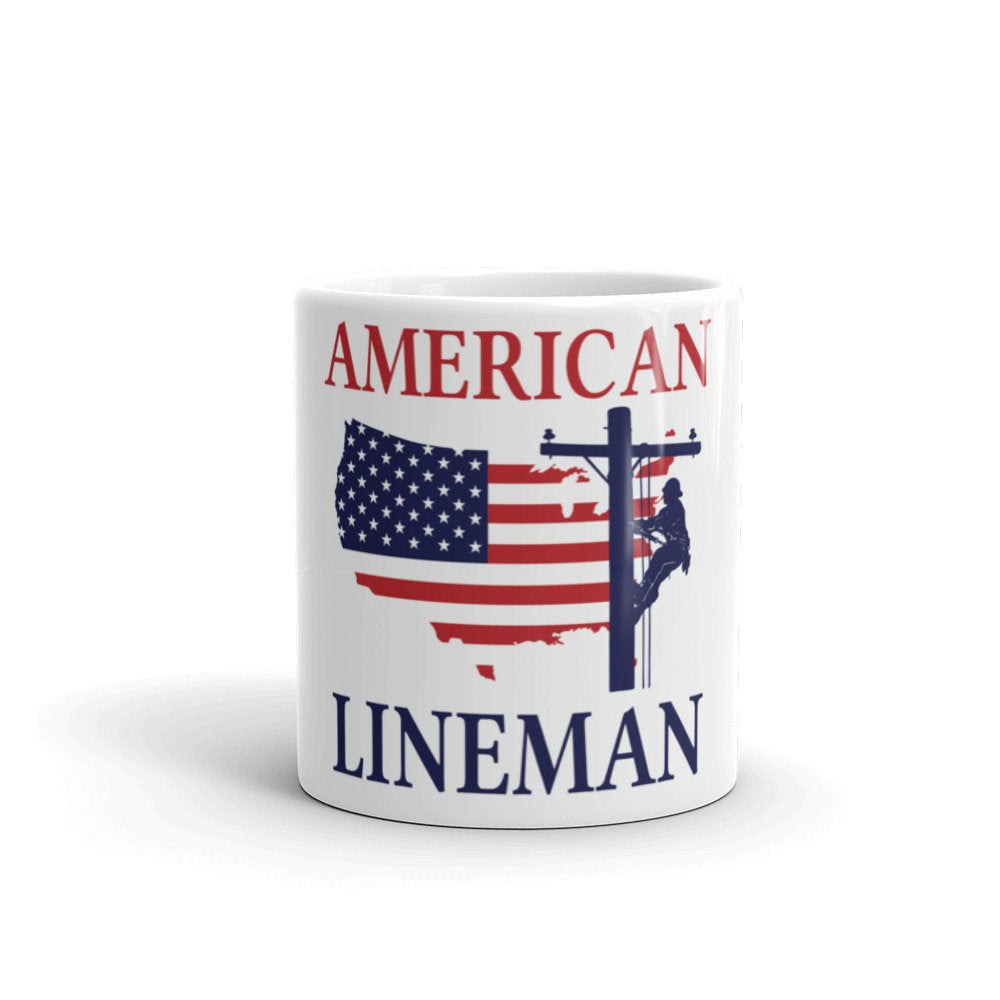 American Lineman Coffee Mug