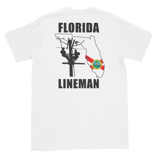 Florida Power Lineman Short Sleeve T-Shirt