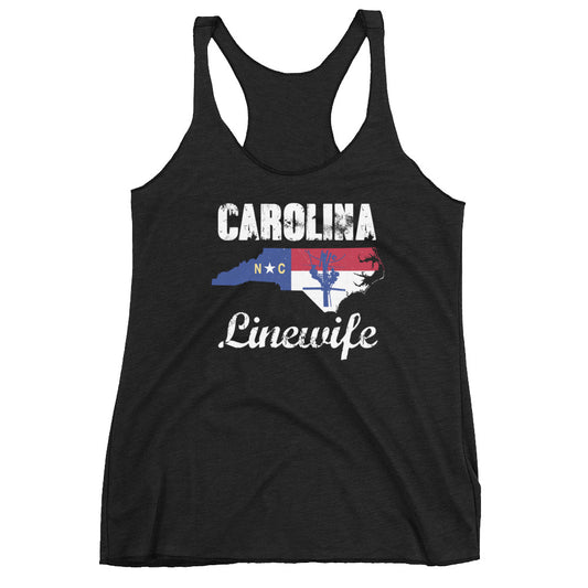 North Carolina Line Wife Women’s Racerback Tank