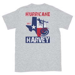 Hurricane Harvey 2017 Power Lineman Shirt