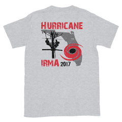 Hurricane Irma 2017 Power Lineman Shirt