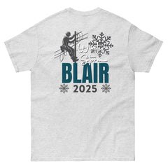 Winter Storm Blair 2025 Power Lineman Shirt