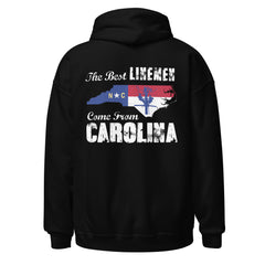 Best Linemen Come from Carolina Hooded Sweatshirt