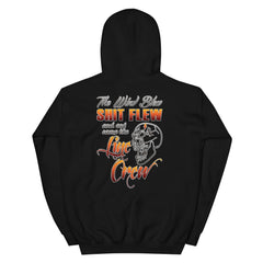 Wind Blew Shit Flew Out Cam the Line Crew Hooded Sweatshirt