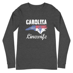 Carolina Line Wife Long Sleeve T-Shirt 1