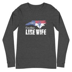 Carolina Line Wife Long Sleeve T-Shirt 2